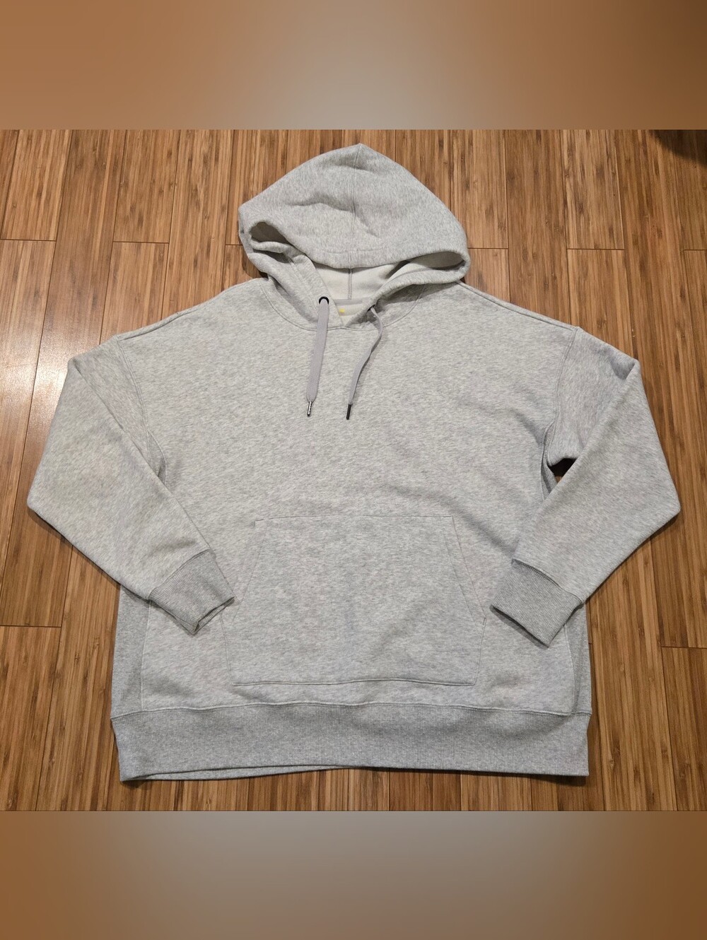 Zella Classic Light Gray Men's Pullover Hoodie